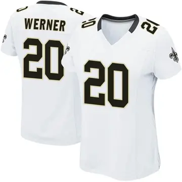 Pete Werner Signed New Orleans Saints Jersey (Beckett) 2021 2nd Round –