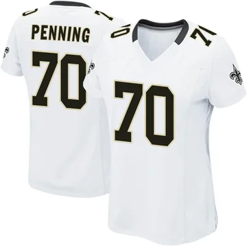 Men's Nike Trevor Penning Black New Orleans Saints Player Game Jersey Size: 4XL: