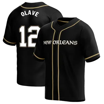 Chris Olave New Orleans Saints Black Gold & White Gold Jersey - All St -  Vgear