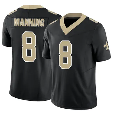 Youth Nike New Orleans Saints Archie Manning Black Vapor F.U.S.E. Jersey - Limited