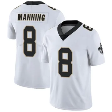 Youth Nike New Orleans Saints Archie Manning White Vapor Untouchable Jersey - Limited