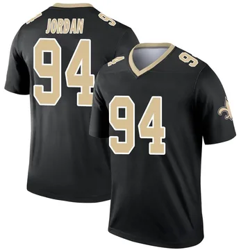 Nike / Men's New Orleans Saints Cam Jordan #94 Legend Black T