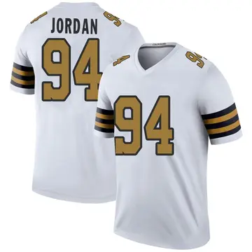 Nike New Orleans Saints Cam Jordan Black on Field Jersey Large