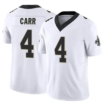 Nike Youth New Orleans Saints Derek Carr #4 Black Game Jersey