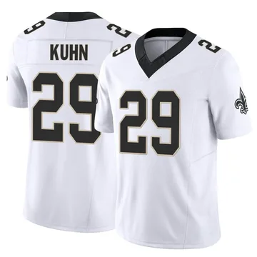 Nike John Kuhn New Orleans Saints Limited Black Team Color Vapor