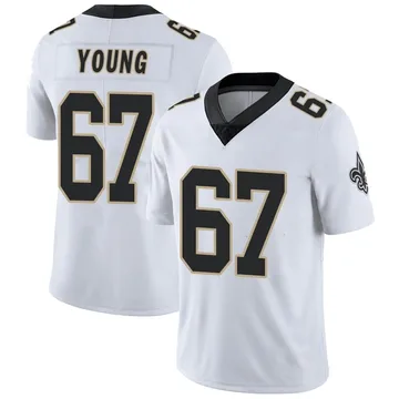 Nike Adam Bighill New Orleans Saints Limited White Vapor Untouchable Jersey  - Youth