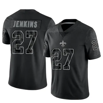 New Orleans Saints Malcolm Jenkins #27 Nfl 2020 Black Jersey Jersey -  Bluefink