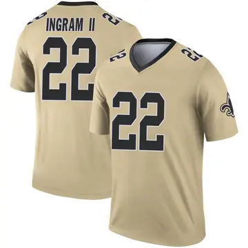 Nike Saints #22 Mark Ingram White Youth Stitched NFL Elite Jersey