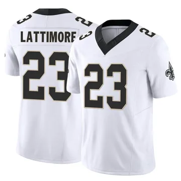 Nike Saints #23 Marshon Lattimore White Men's Stitched NFL Vapor  Untouchable Limited Jersey