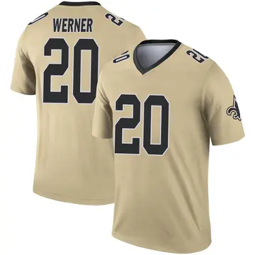 Pete Werner Signed New Orleans Saints Jersey (JSA COA) 2021 2nd Round –