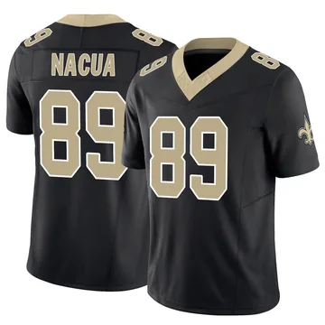 Youth Nike New Orleans Saints Samson Nacua Black Vapor F.U.S.E. Jersey - Limited